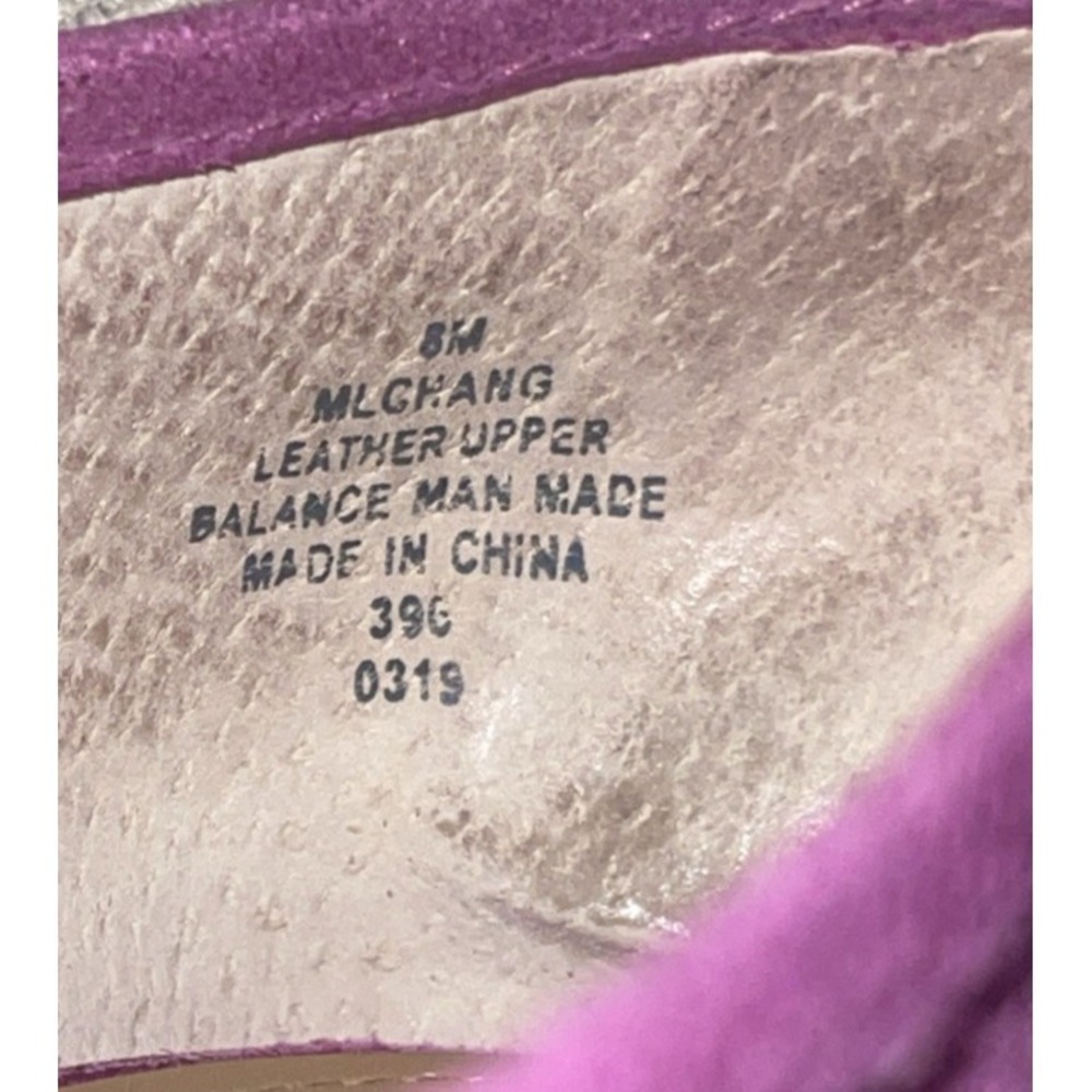 Marc Fisher LTD Women's Loafers 8 M Magenta Suede Leather Slip On Flats - Picture 3 of 7